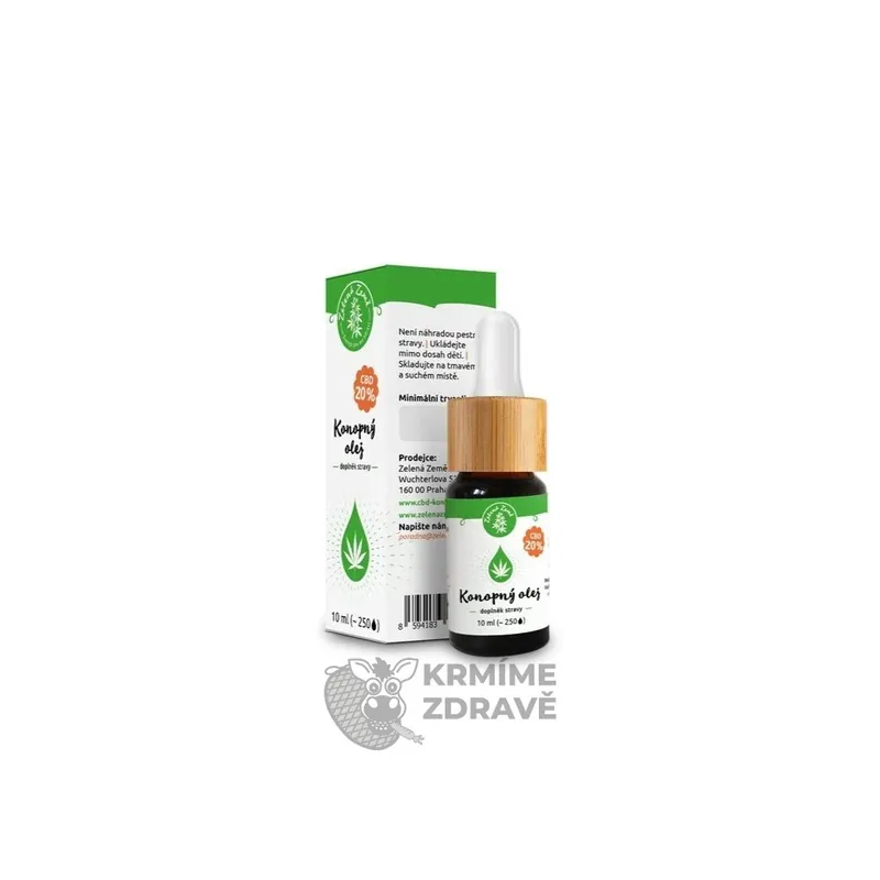 CBD olej 20%, 10 ml Expresní Doručení